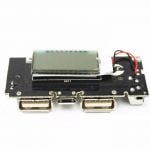 Dual USB 5V 1A 2.1A Mobile Power Bank 18650 Battery Charger PCB Power Module Accessories For Phone DIY New LED LCD Module Board - Image 2