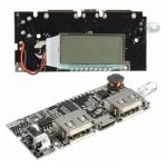 Dual USB 5V 1A 2.1A Mobile Power Bank 18650 Battery Charger PCB Power Module Accessories For Phone DIY New LED LCD Module Board