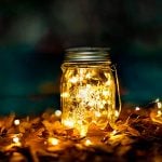 Star Solar Garden Lights - Mason Jar Lights - Led Water Proof Outdoor Fairy Lights, Hanging Lantern for Garden, Courtyard, Wedding, Party, Bar, Cafe,Christmas,Wall,Table,Tree,Fence, etc. - Image 2