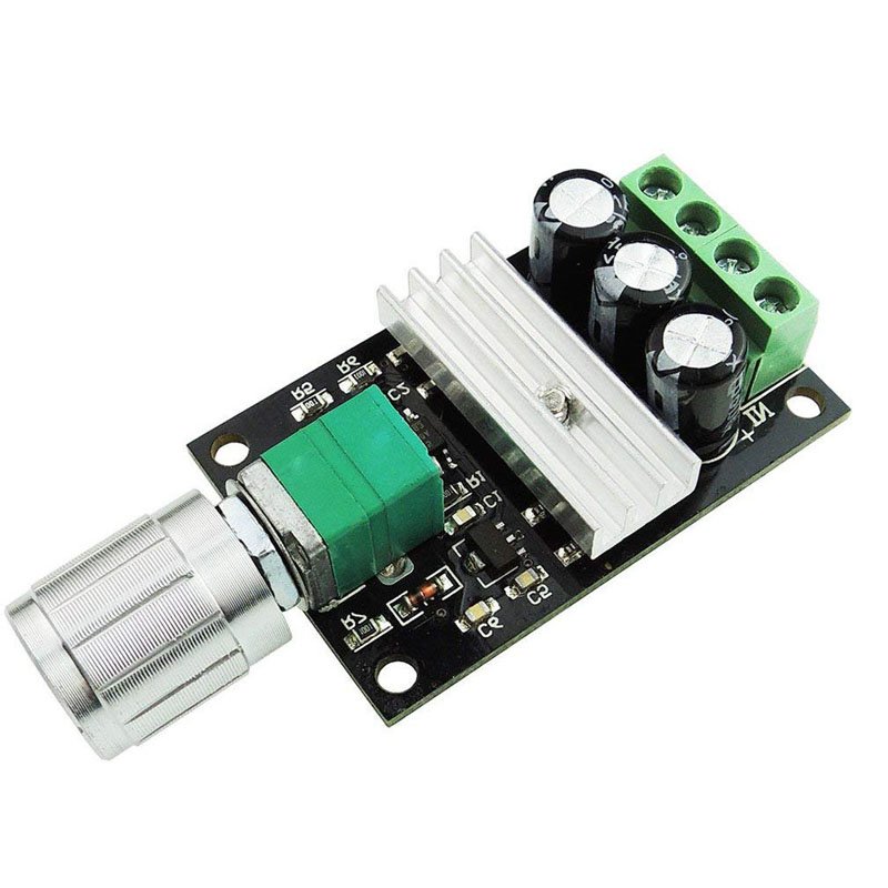 1c85110becdc3aa0 6V 12V 24V 28V 3A 80W DC Motor Speed Controller PWM Adjustable Variable Speed Switch DC Motor Driver - Image 1