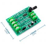 5V 12V Brushless DC Motor Driver Controller Board with Reverse Voltage Over Current Protection for Hard Drive Motor 3/4 Wire