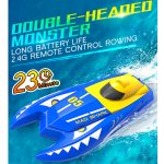 HOSHI N511 RC Mini Boat 1/47 2.4GHz High Speed Remote Control RC Boat Dual Motors 15km/h Super Speed