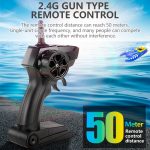 HOSHI N511 RC Mini Boat 1/47 2.4GHz High Speed Remote Control RC Boat Dual Motors 15km/h Super Speed - Image 2