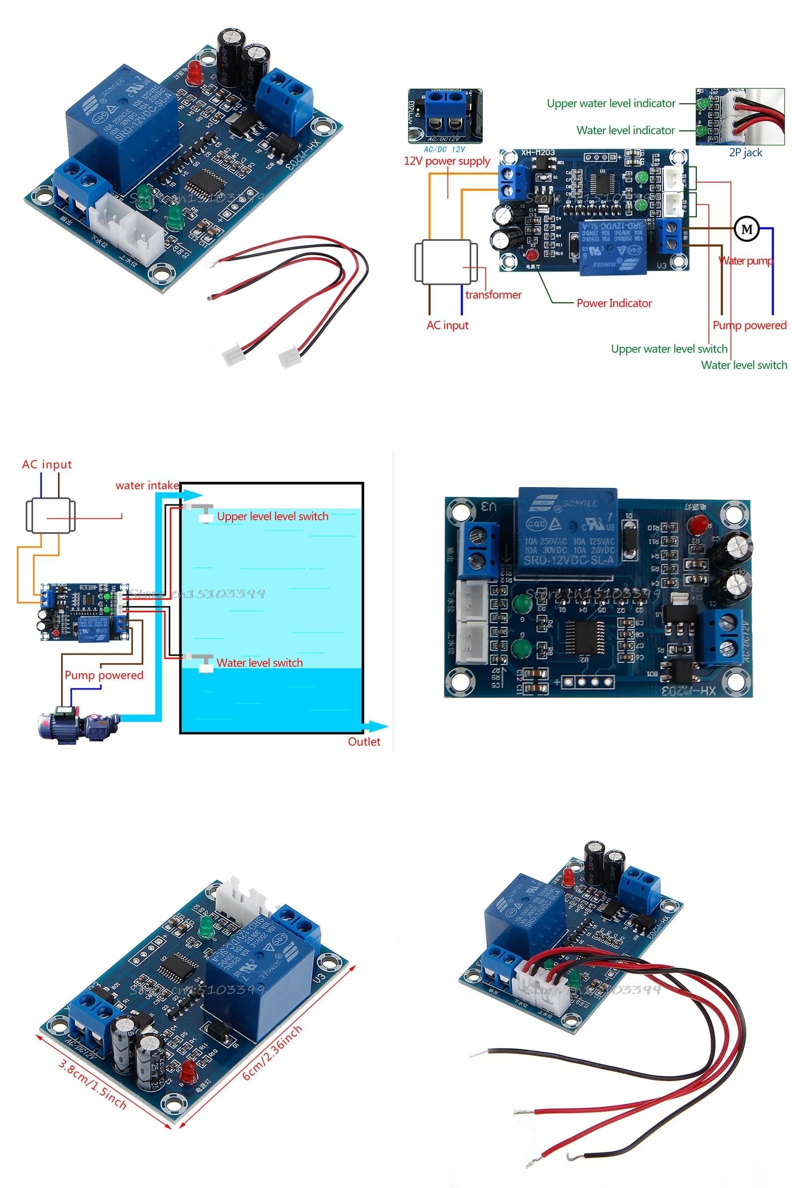 XH-M203 Full Automatic Water Level Controller