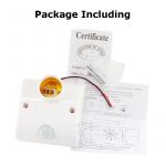 E27 Motion Sensor Lamp Holder 220V AC PIR Infrared Sensor Switch Automatic for Light Bulb Human Body Induction Lamp Holder - Image 3