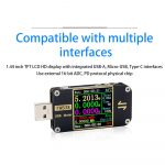 FNB38 Current Voltmeter Meter USB Tester QC4 + PD3.0 2.0 Fast Charging Tester Meter Mobile Power Detector Battery Test