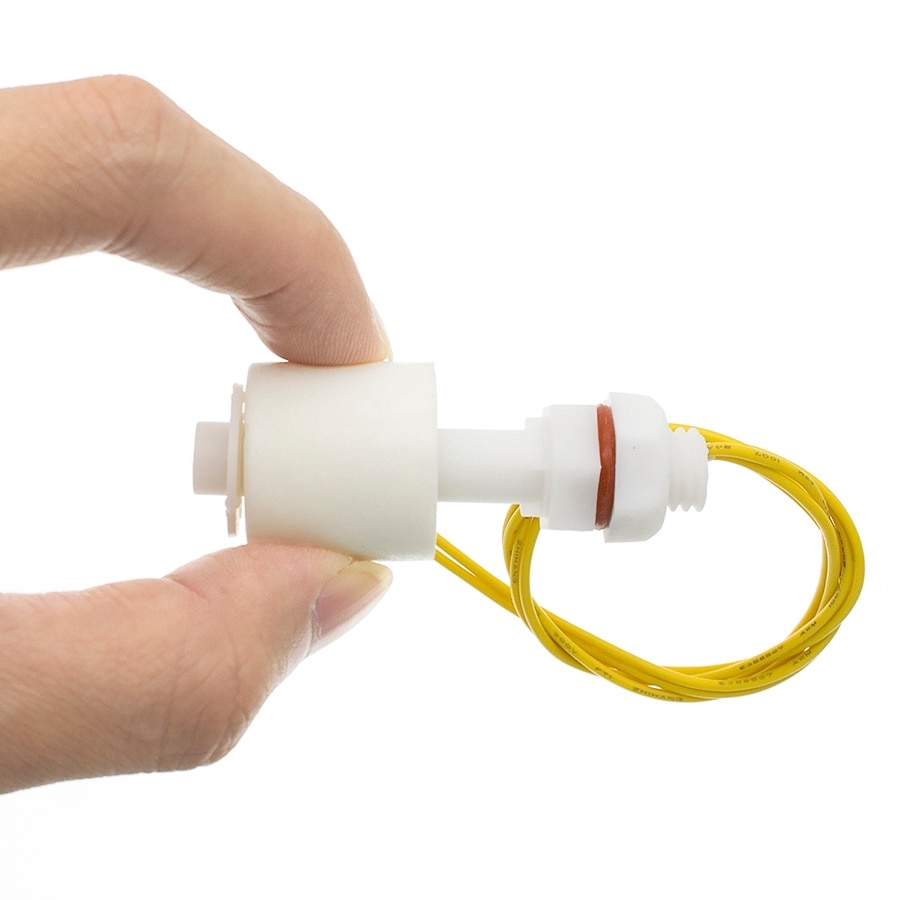 Float-Switch-Tank-Pool-Water-Level-Liquid-Water-Level-Sensor-rc-bd Switch Liquid Controller, -10℃~80℃ Water Level Sensor Vertical Mounting Plastic Ball Float Switch for Pump Liquid Controller Fish Tank Water Liquid Control - Image 1