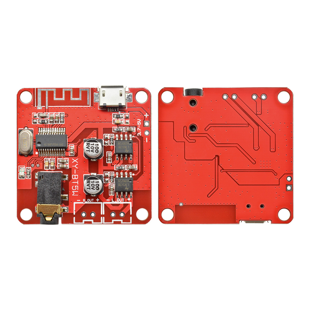 Hd85ef8b4a07441b9a289e9bd161688c7K Wireless MP3 Lossless Decoder Board Wireless 4.2 Audio Stereo Receiver Module 3.7 -5V 5W+5W XY-BT5W Amplifier Board - Image 1