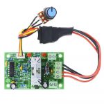 DC Motor Speed Controller, Aideepen 6-30V 80W 6A Motor Control High Torque Adjustable 6V 12V 24V PWM Variable Speed Regulator with Reversible Control Switch Potentiometer - Image 2